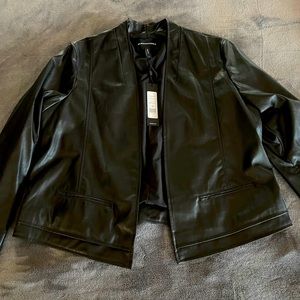 Faux Leather Jacket